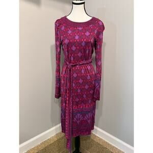 Tory Burch Women's Medium Audra Dress Boho Chic Eclectic Sensibility Whimsigoth